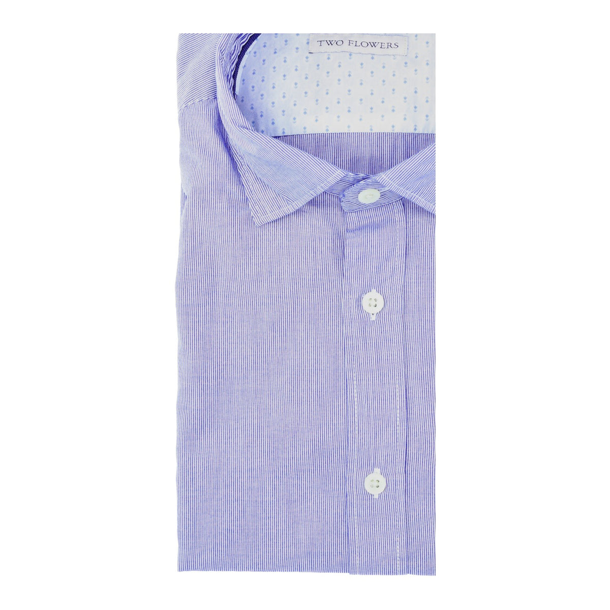 Two Flowers Herren  in blau