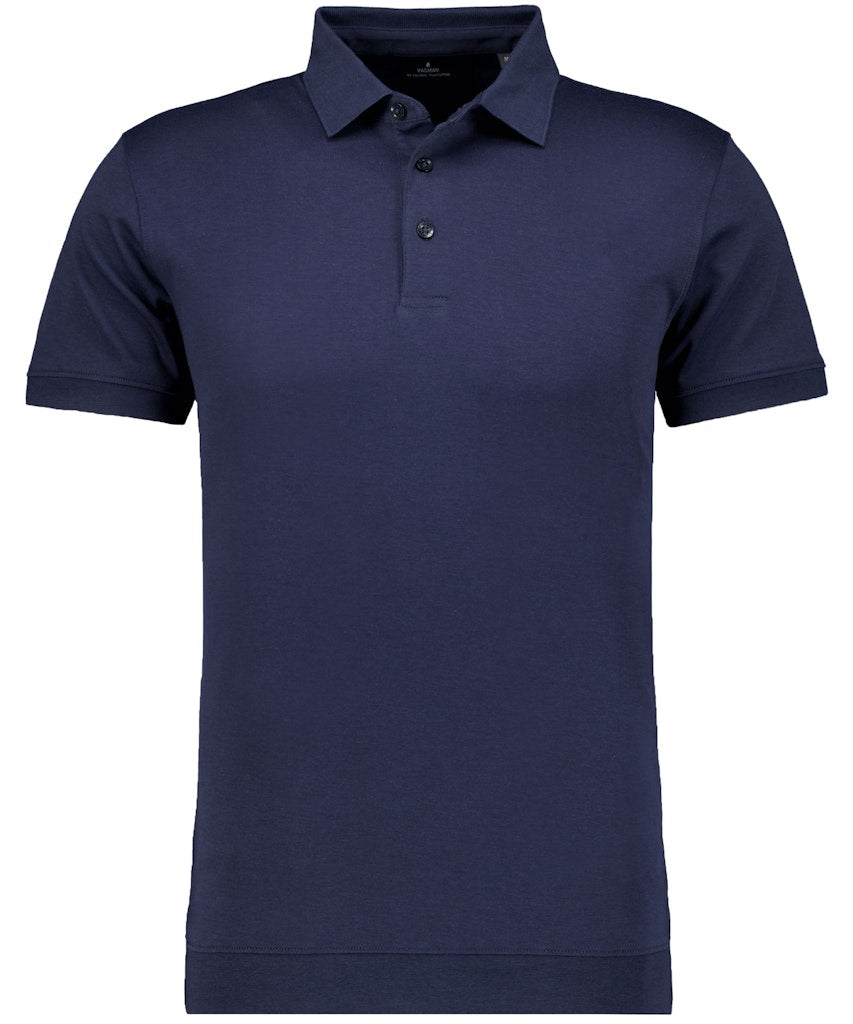 Ragman Herren Poloshirt in blau