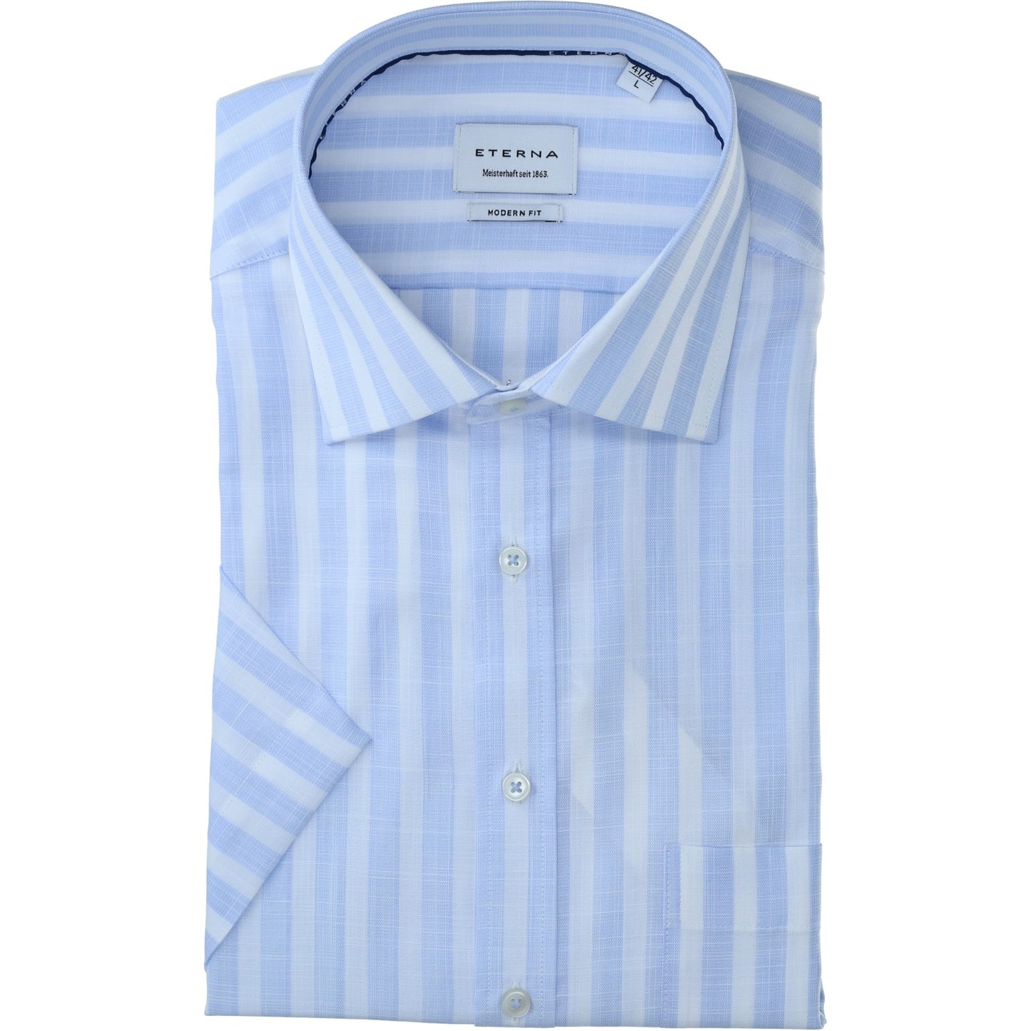 eterna Herren Hemd in blau