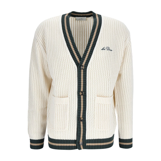 Les Deux Herren Strickjacke in weiß