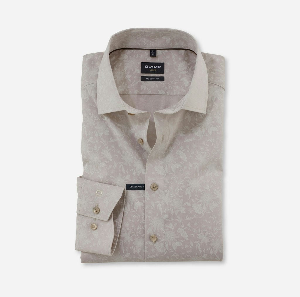 Olymp_MF Herren Hemd in beige