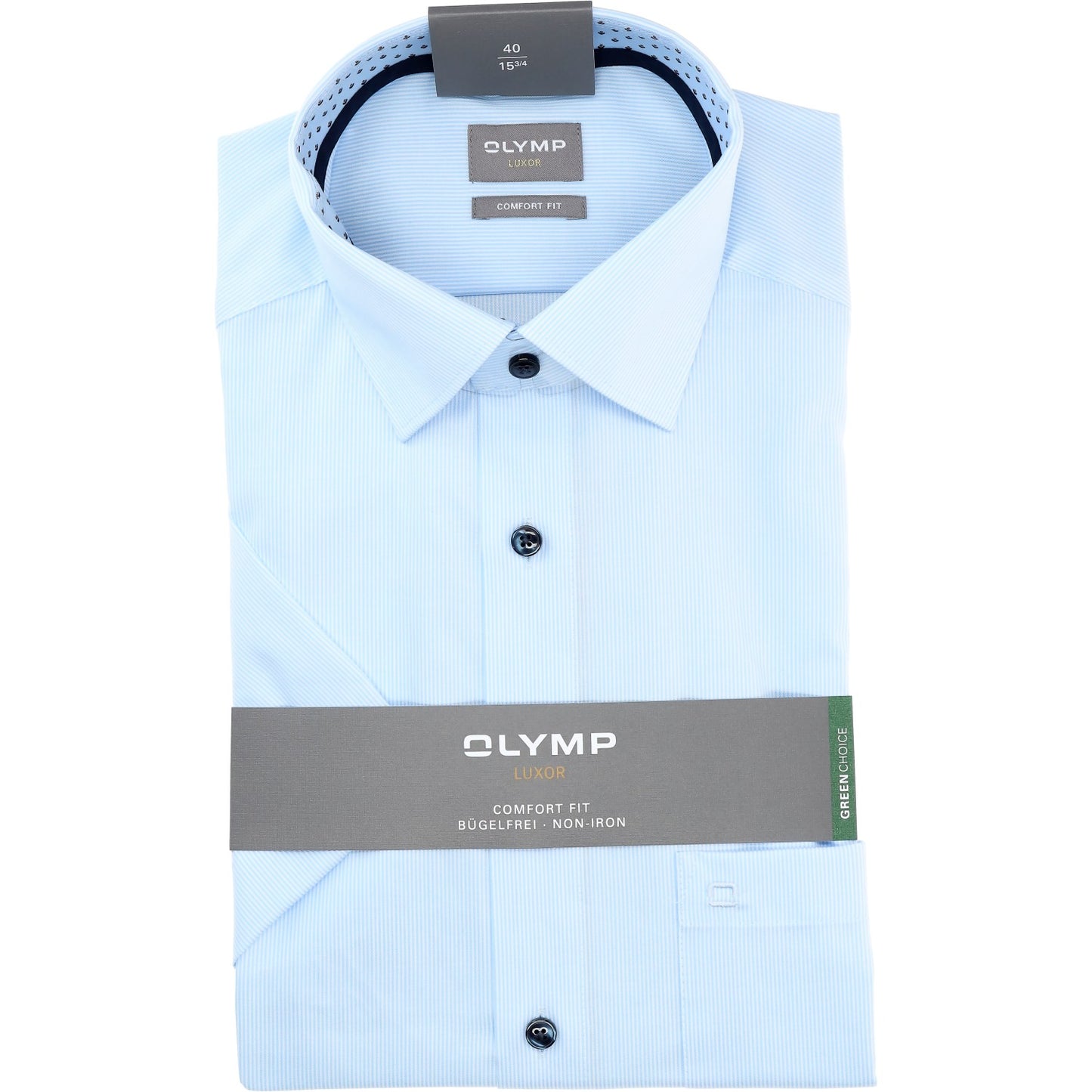 Olymp_CF Herren Hemd in blau