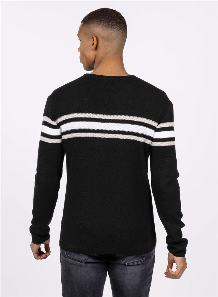 Key Largo Herren Pullover in schwarz