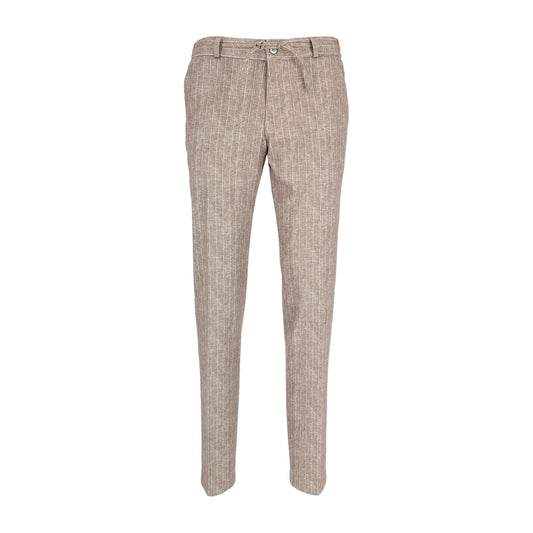 Zuitable_BF (BodyFit) Herren Hose in braun