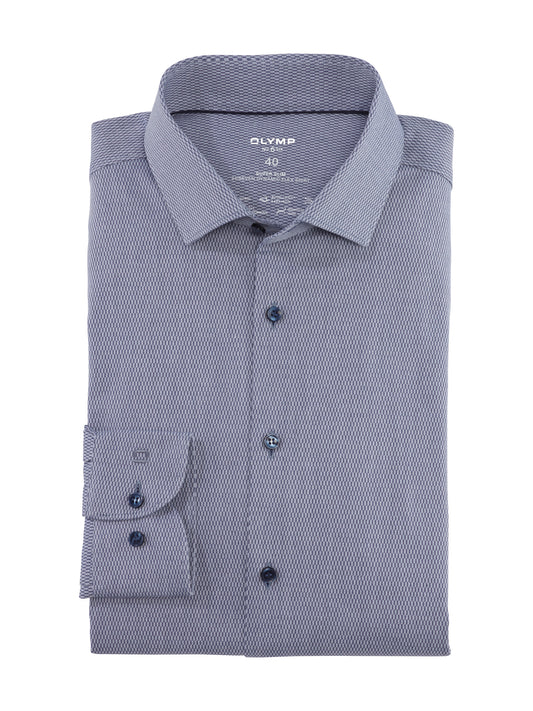 Olymp-Jersey_SF Herren Hemd in blau
