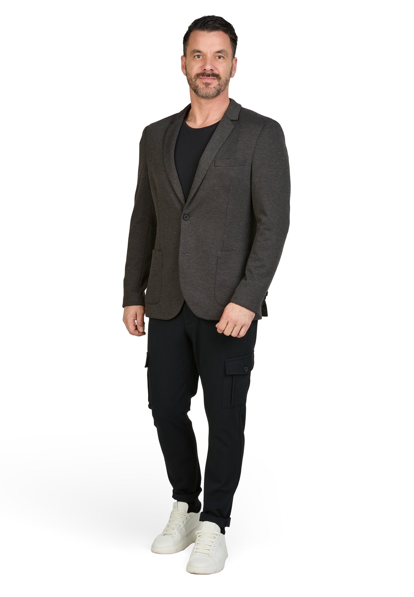 Calamar Herren Sakko in anthrazit