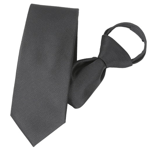 Seidenfalter Unisex Krawatte in schwarz
