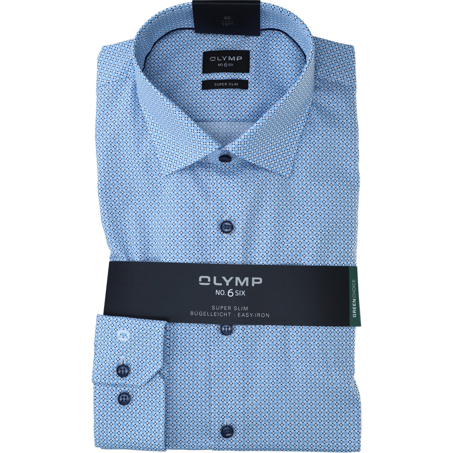 Olymp_SF Herren Hemd in blau