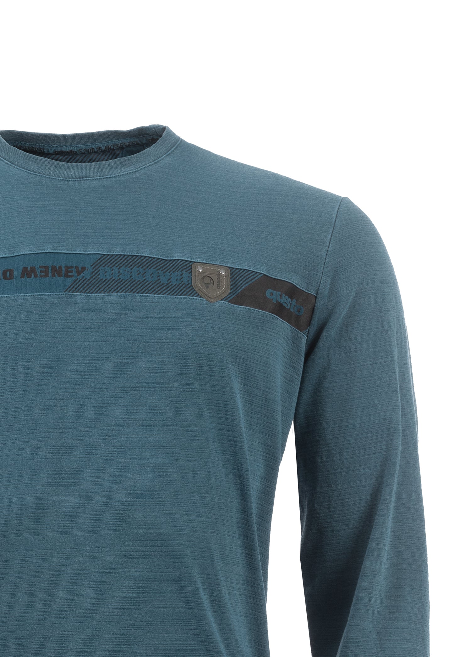 Questo Herren Long Sleeve in blau