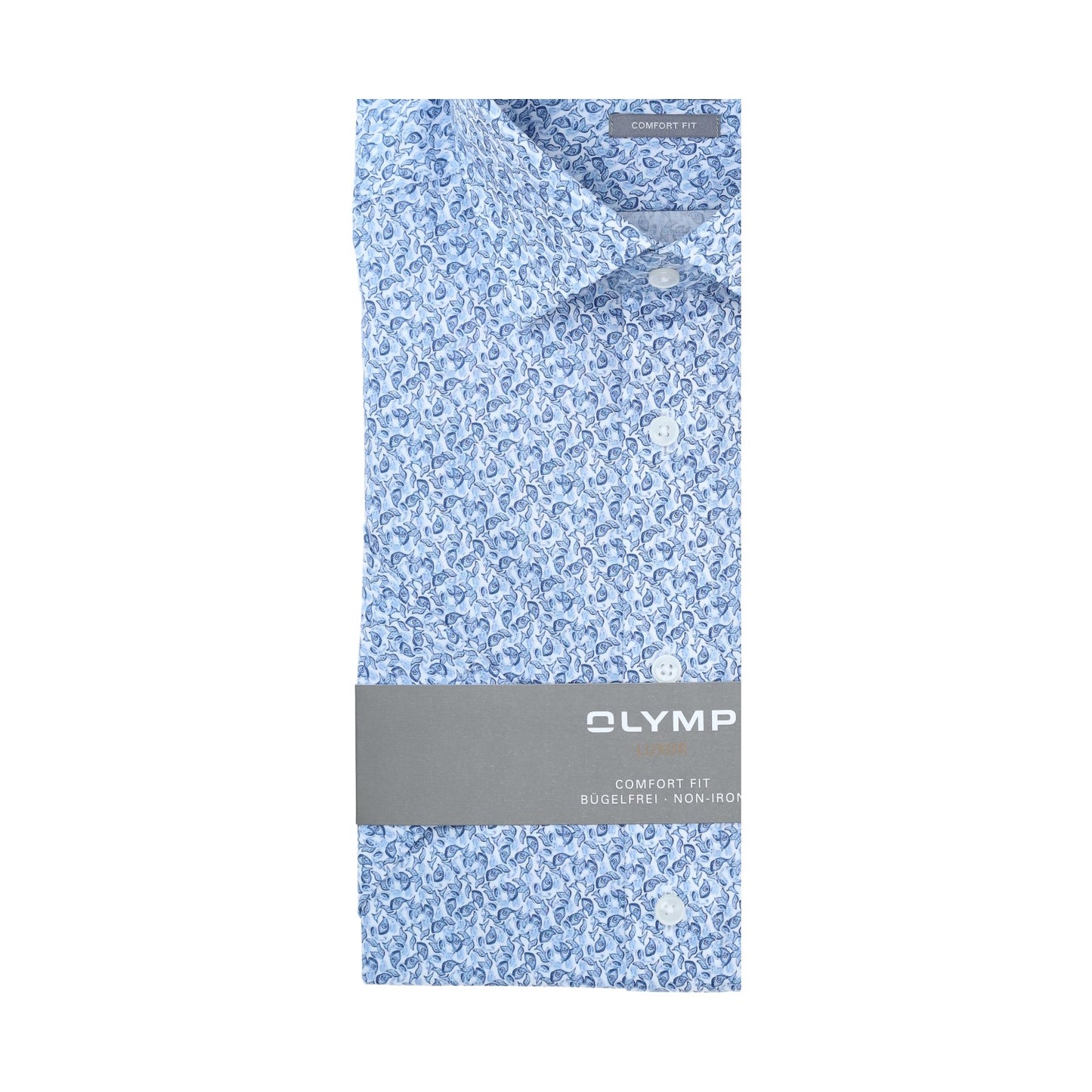 Olymp_CF Herren Hemd in blau