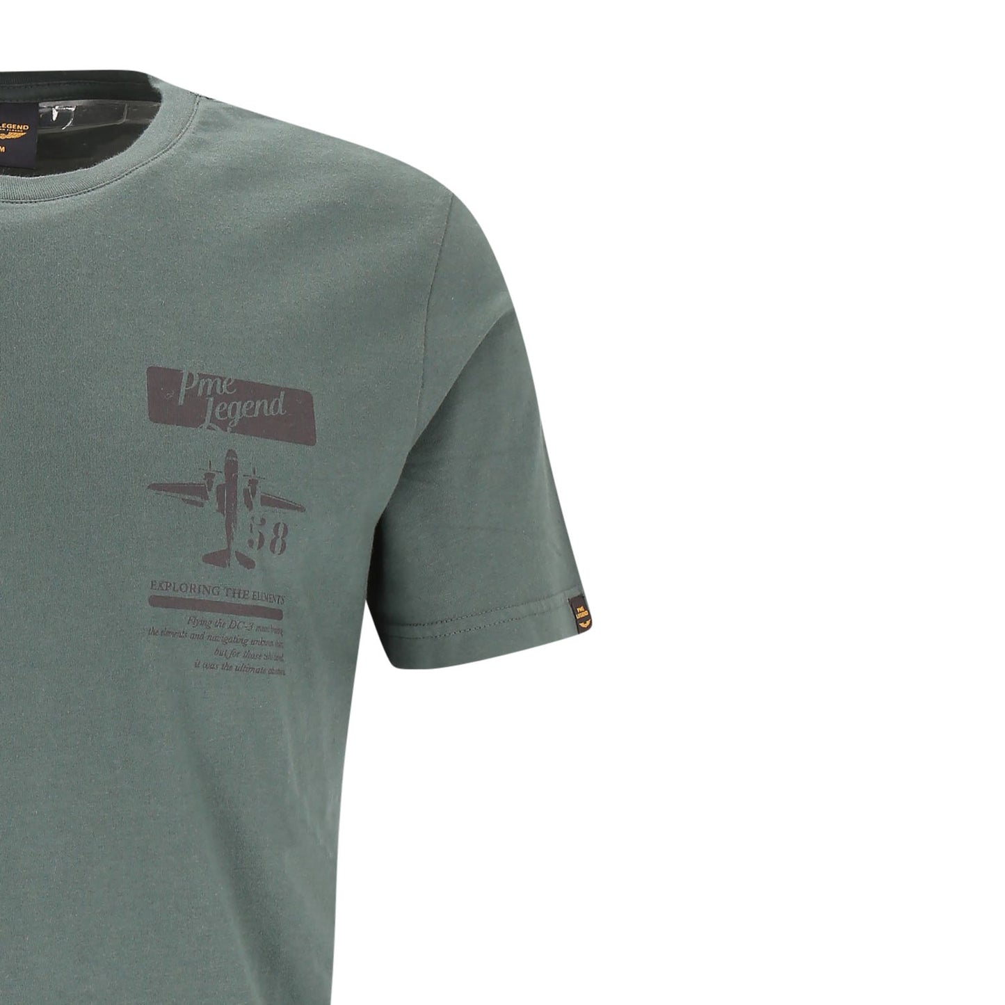 PME Legend Herren T-Shirt in grün