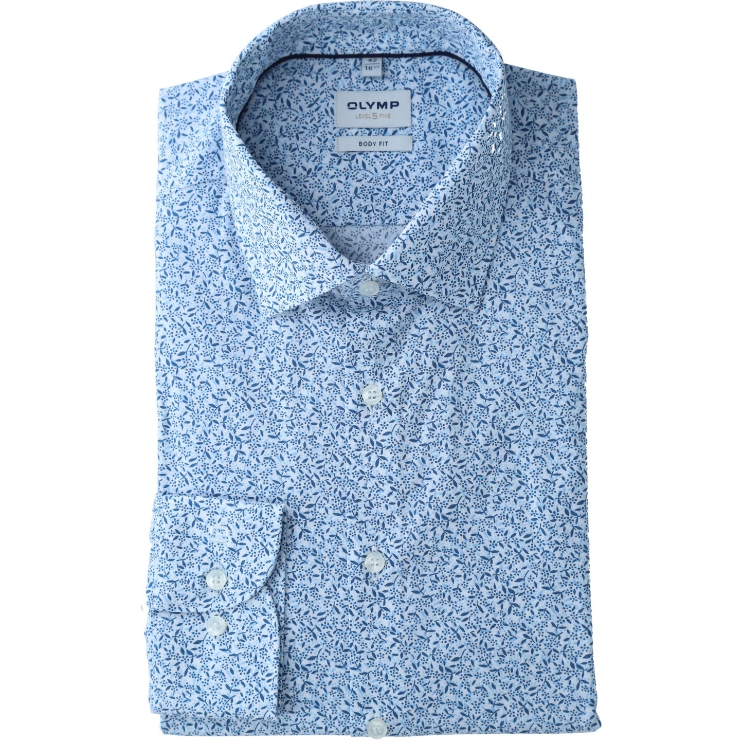 Olymp_BF Herren Hemd in blau