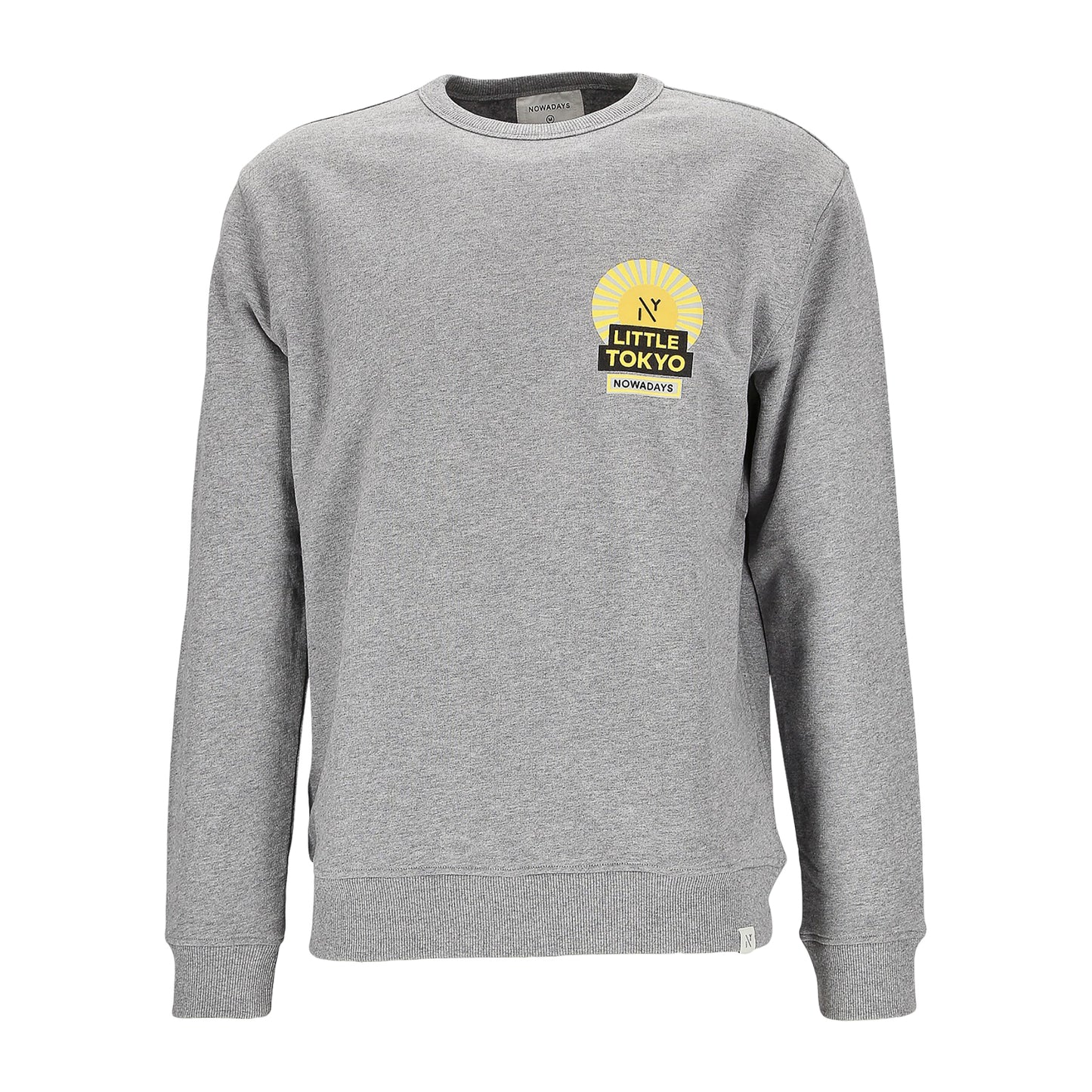 Nowadays Herren Sweat-Shirt in grau