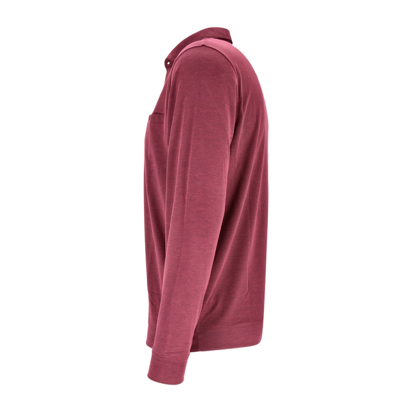 Ragman Herren Long Sleeve in rot