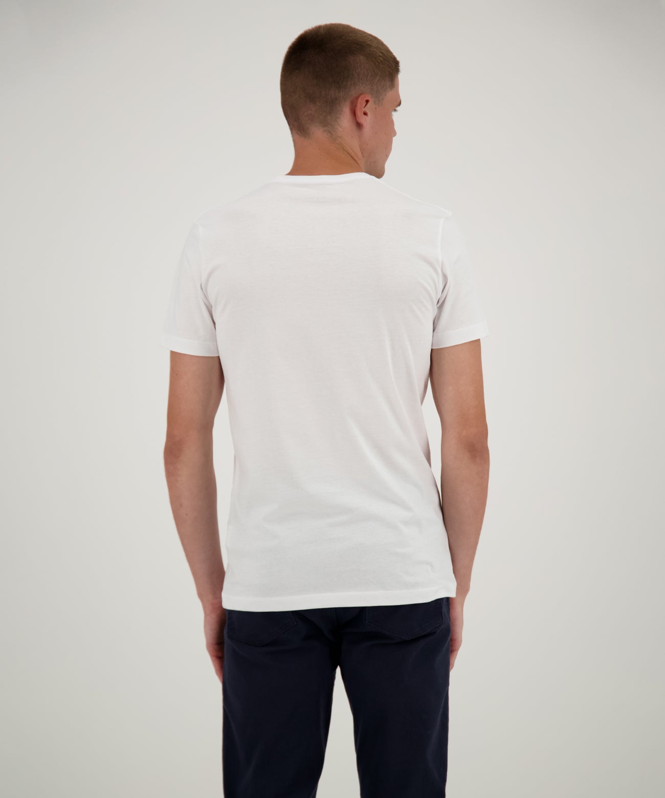 Ragman Herren T-Shirt in weiß