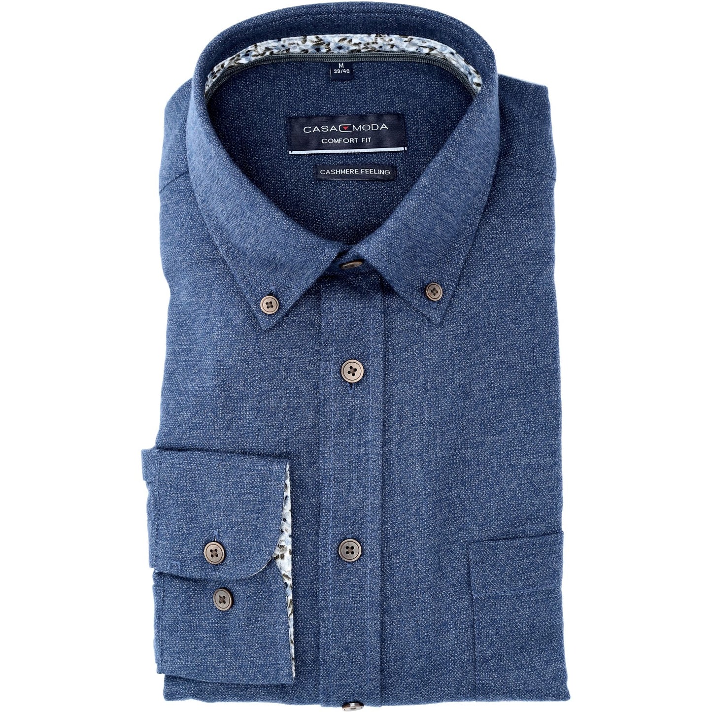 Casa Moda Herren Hemd in blau