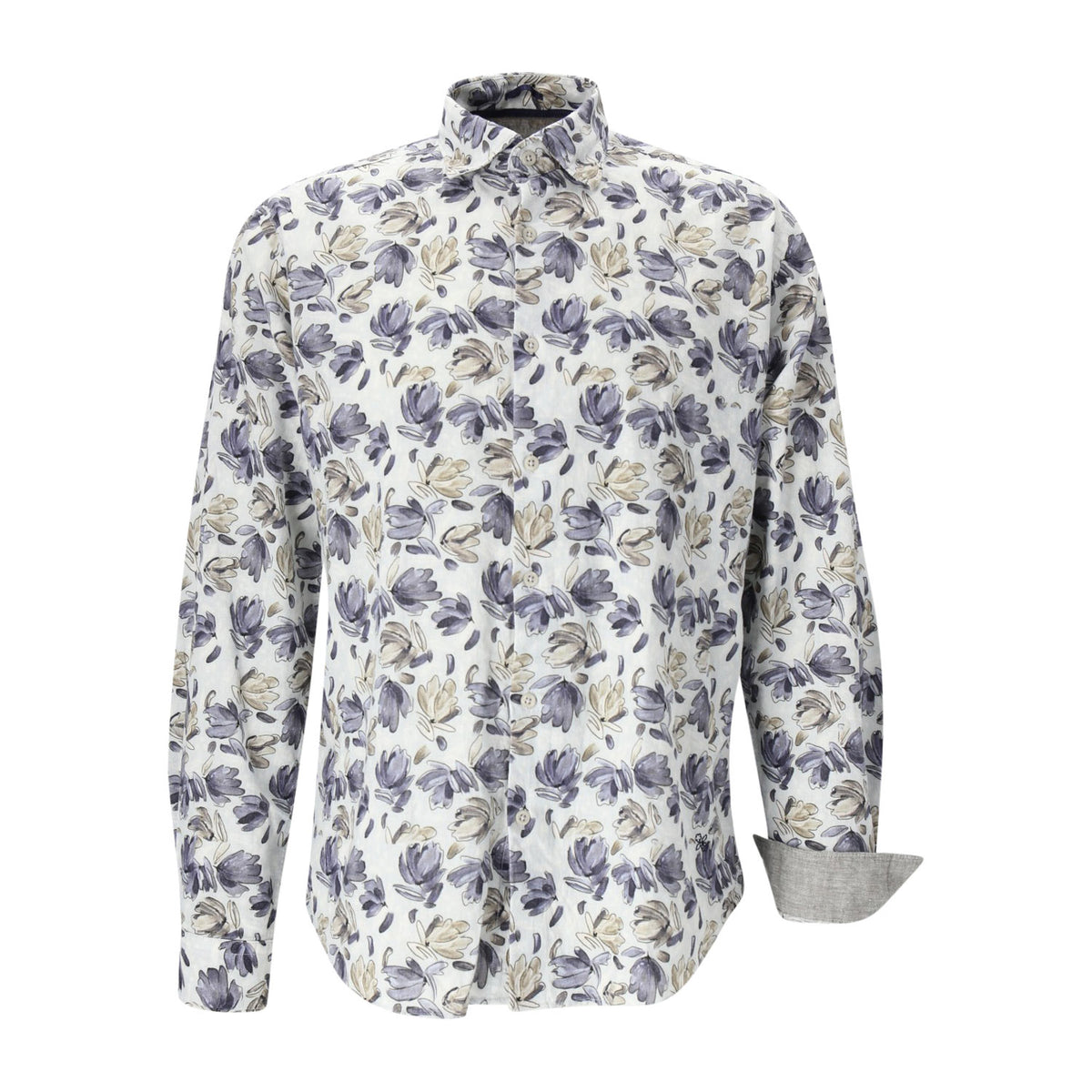 Two Flowers Herren  in grau
