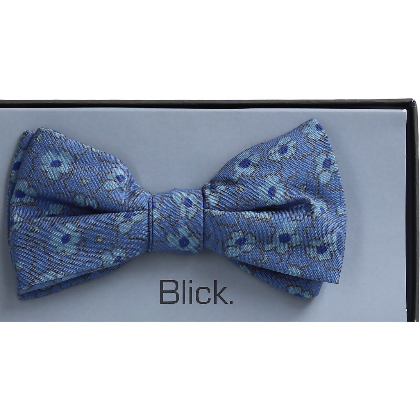 Blick Herren Schleife in blau