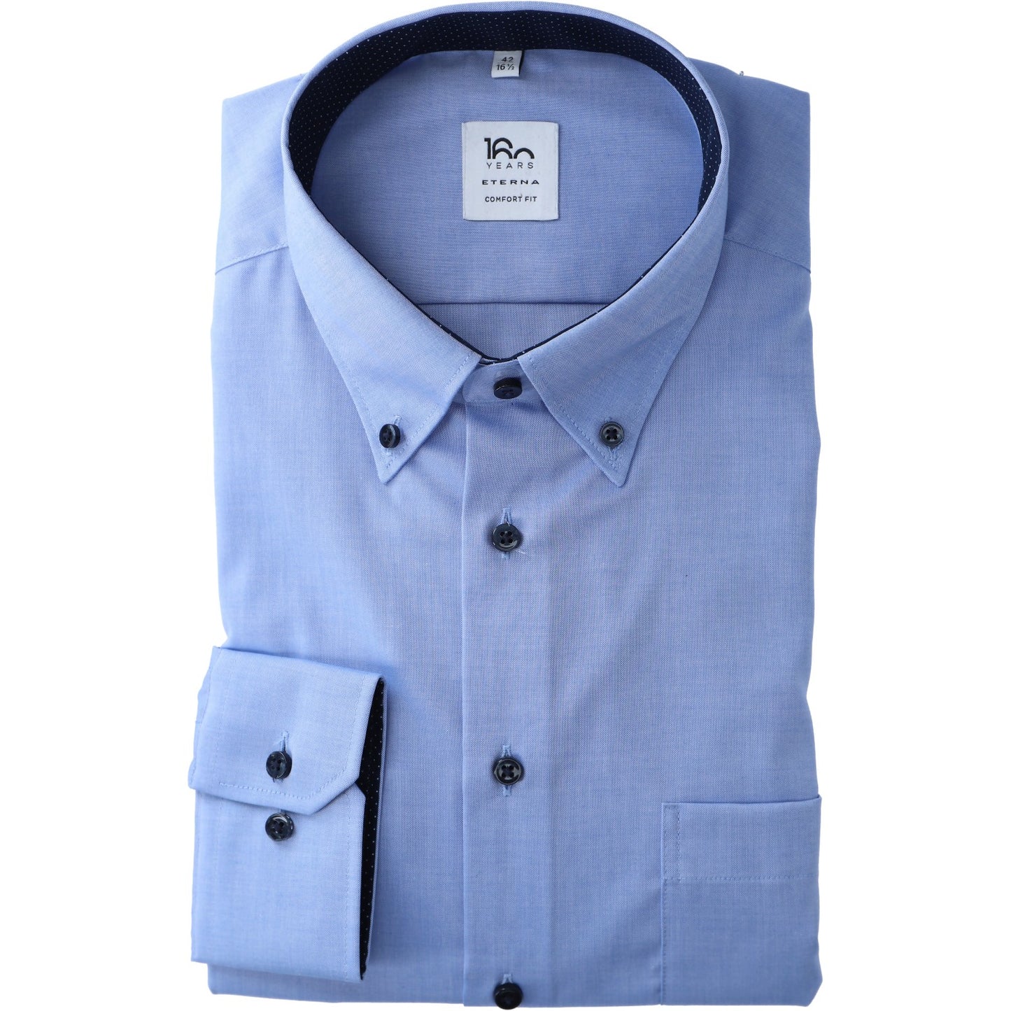 eterna Herren Hemd in blau