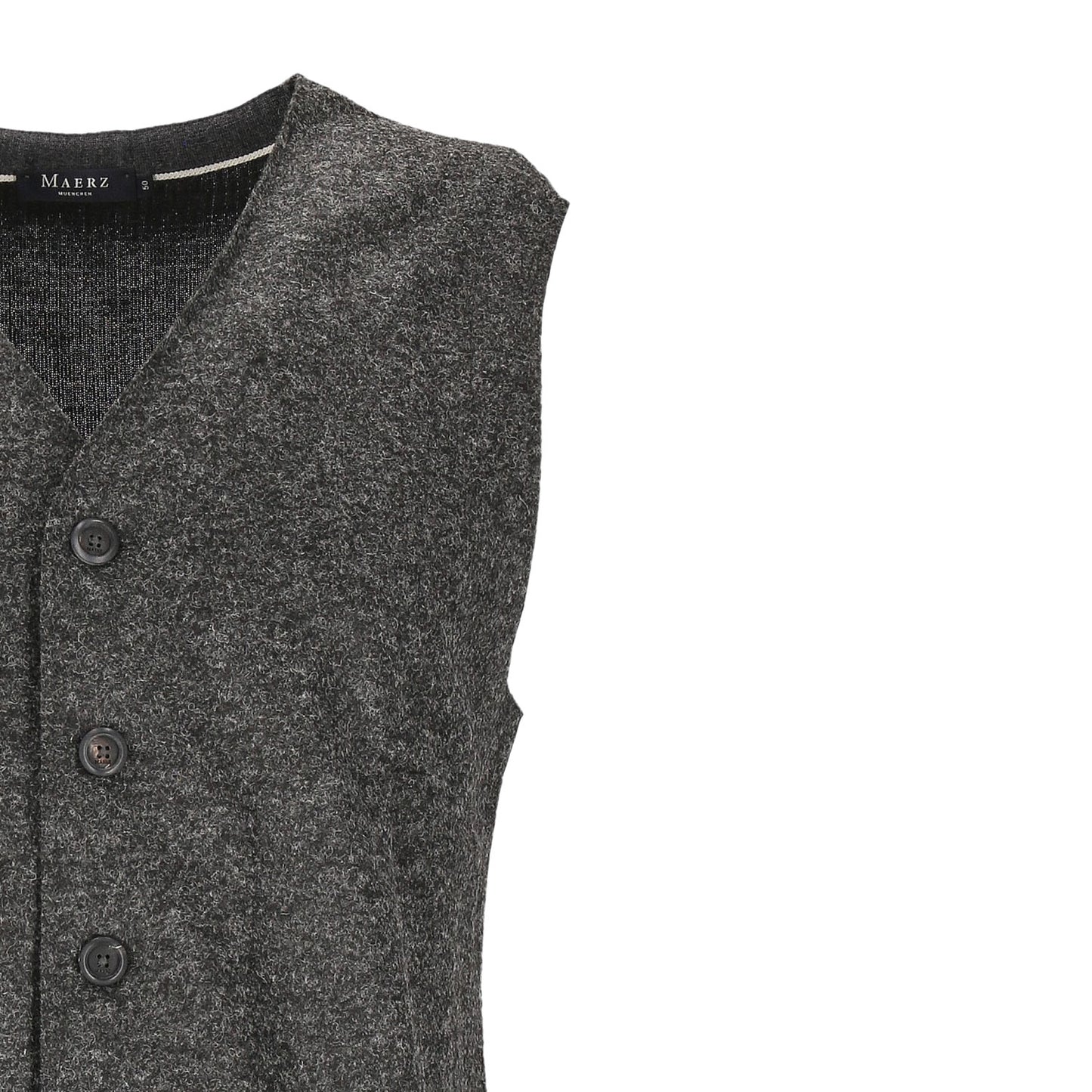 März Herren Strick-Gilet in grau