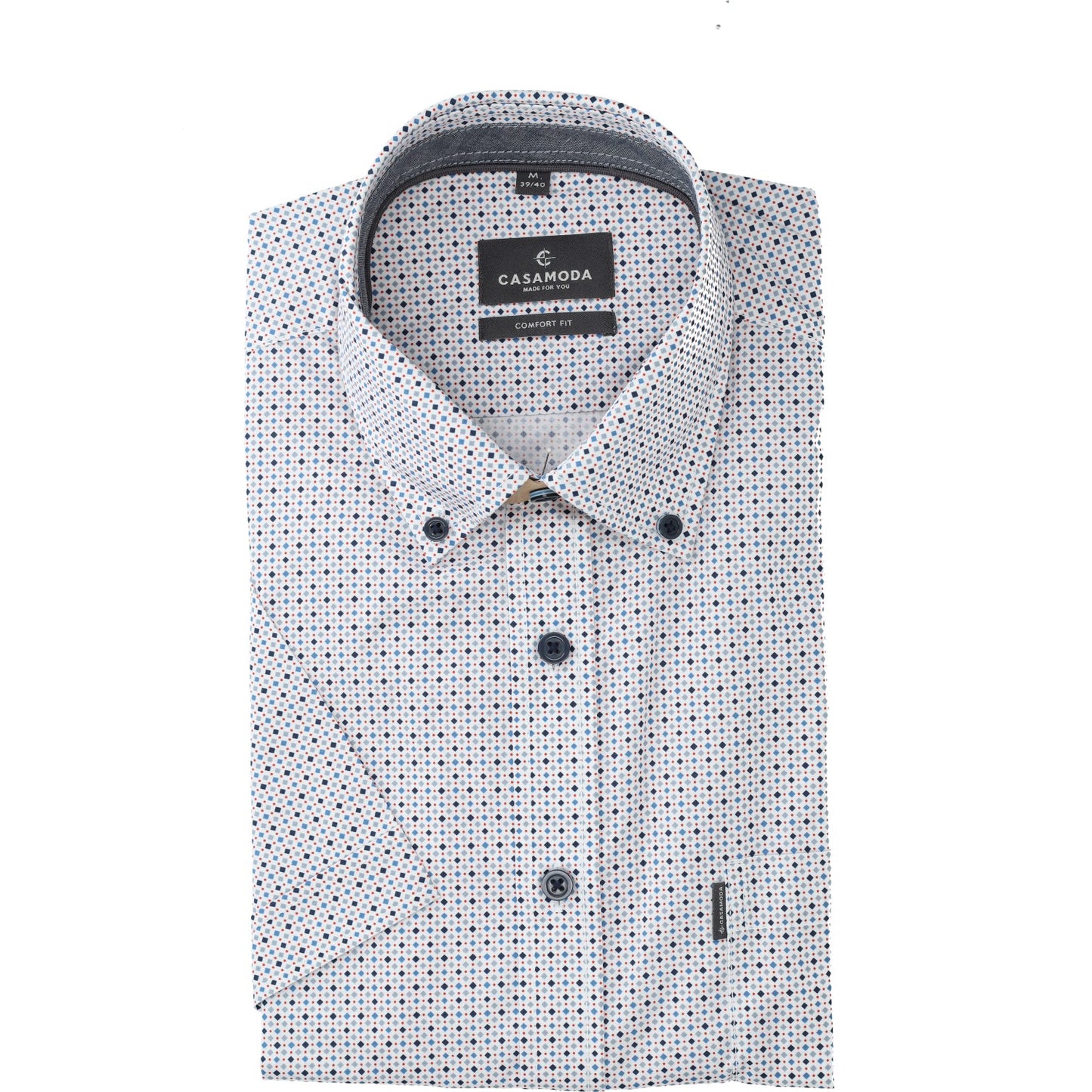 Casa Moda Herren Hemd in blau