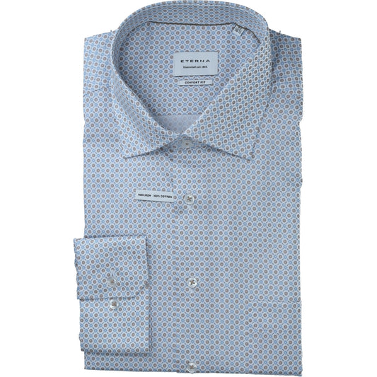 eterna Herren Hemd in blau