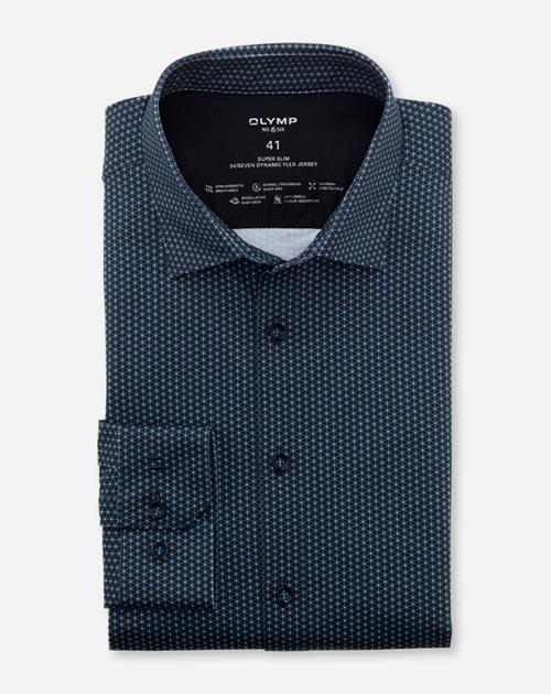Olymp-Jersey_SF Herren Hemd in blau