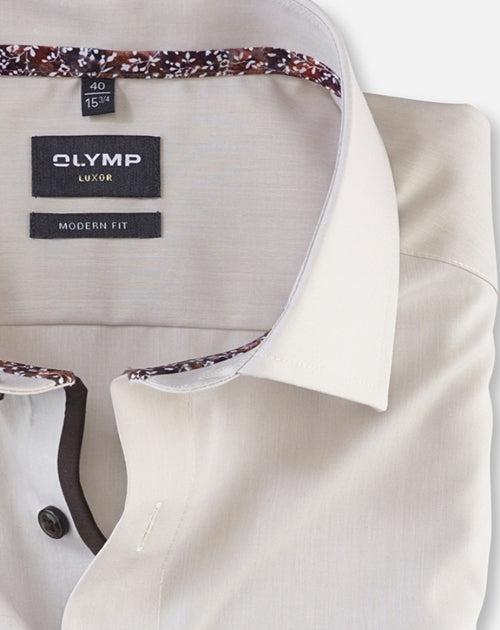 Olymp_MF Herren Hemd in beige
