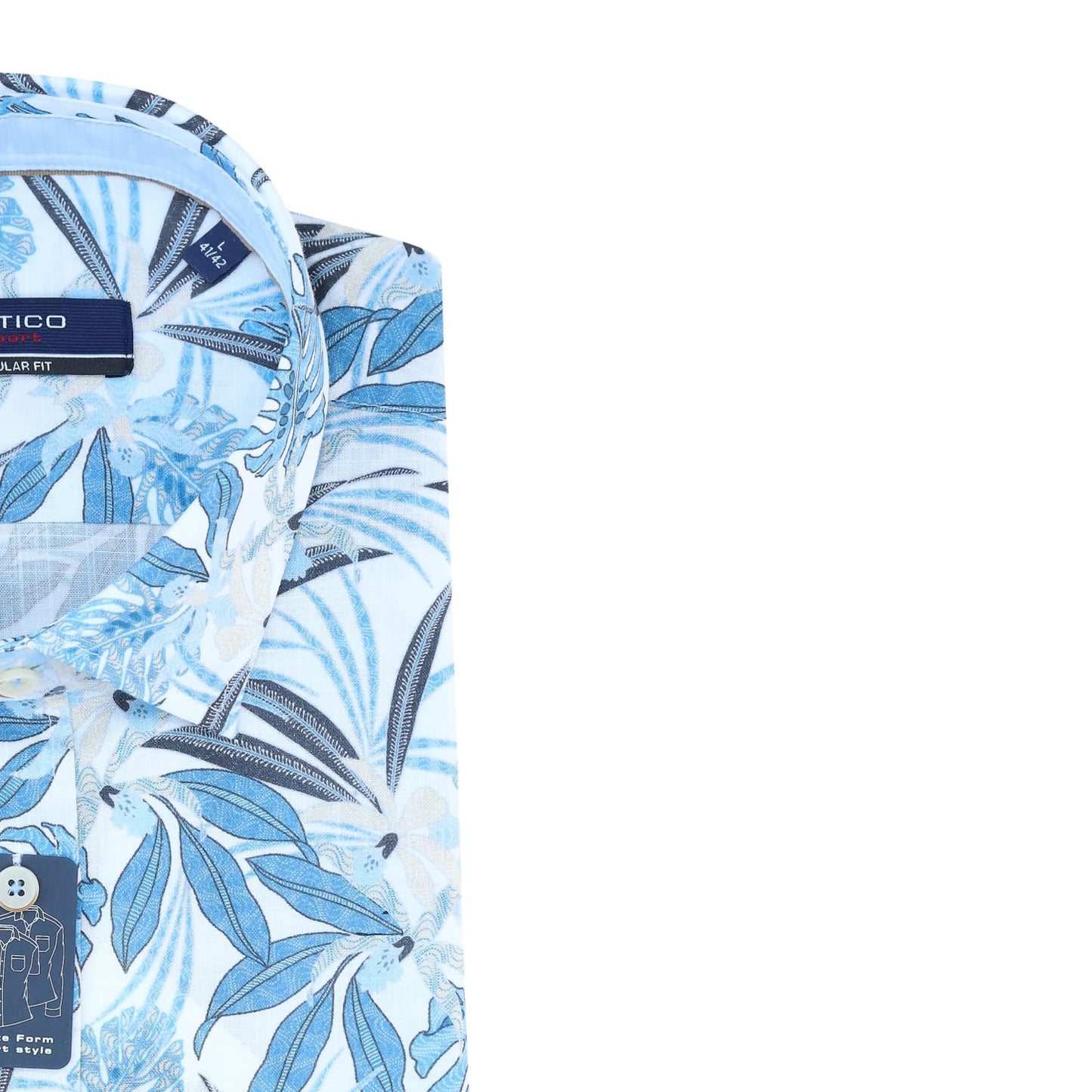 Hatico Herren Hemd in blau