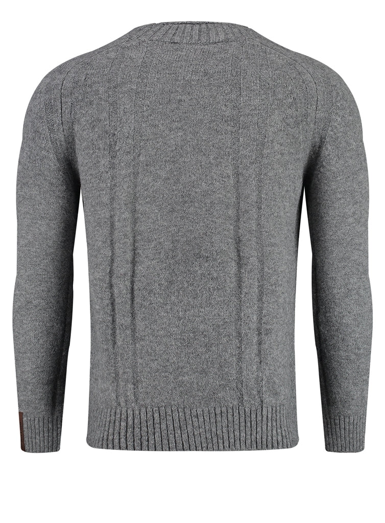 Key Largo Herren Pullover in grau