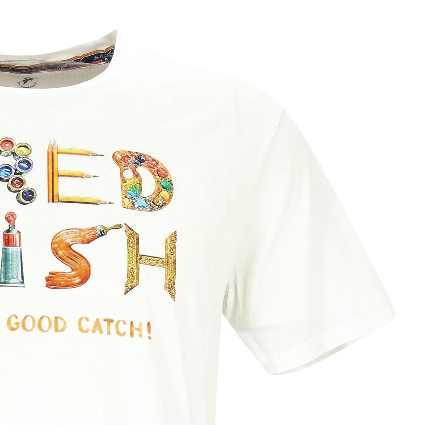 a Fish named Fred Herren T-Shirt in weiß
