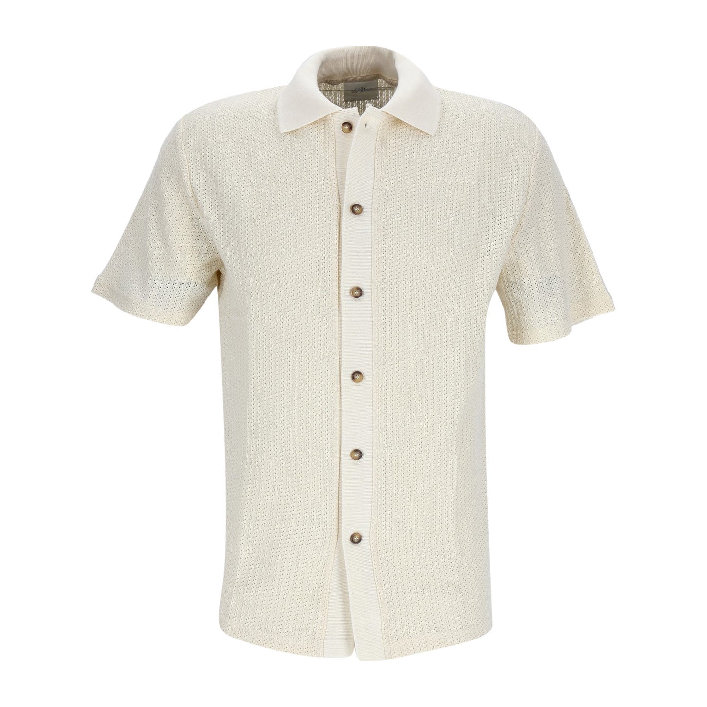 Les Deux Herren Polo in weiß