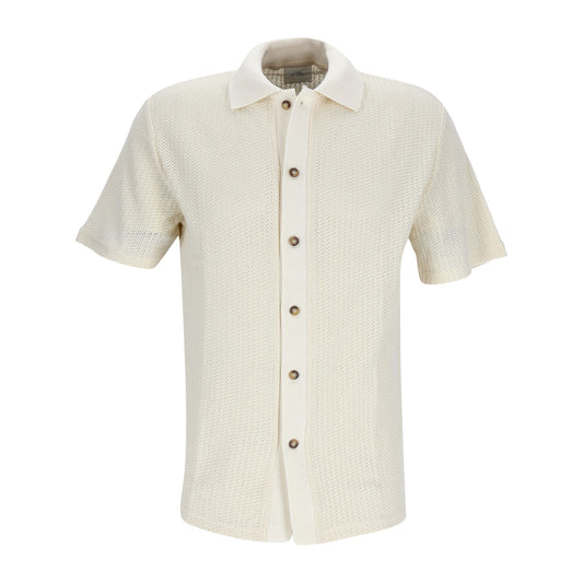 Les Deux Herren Polo in weiß