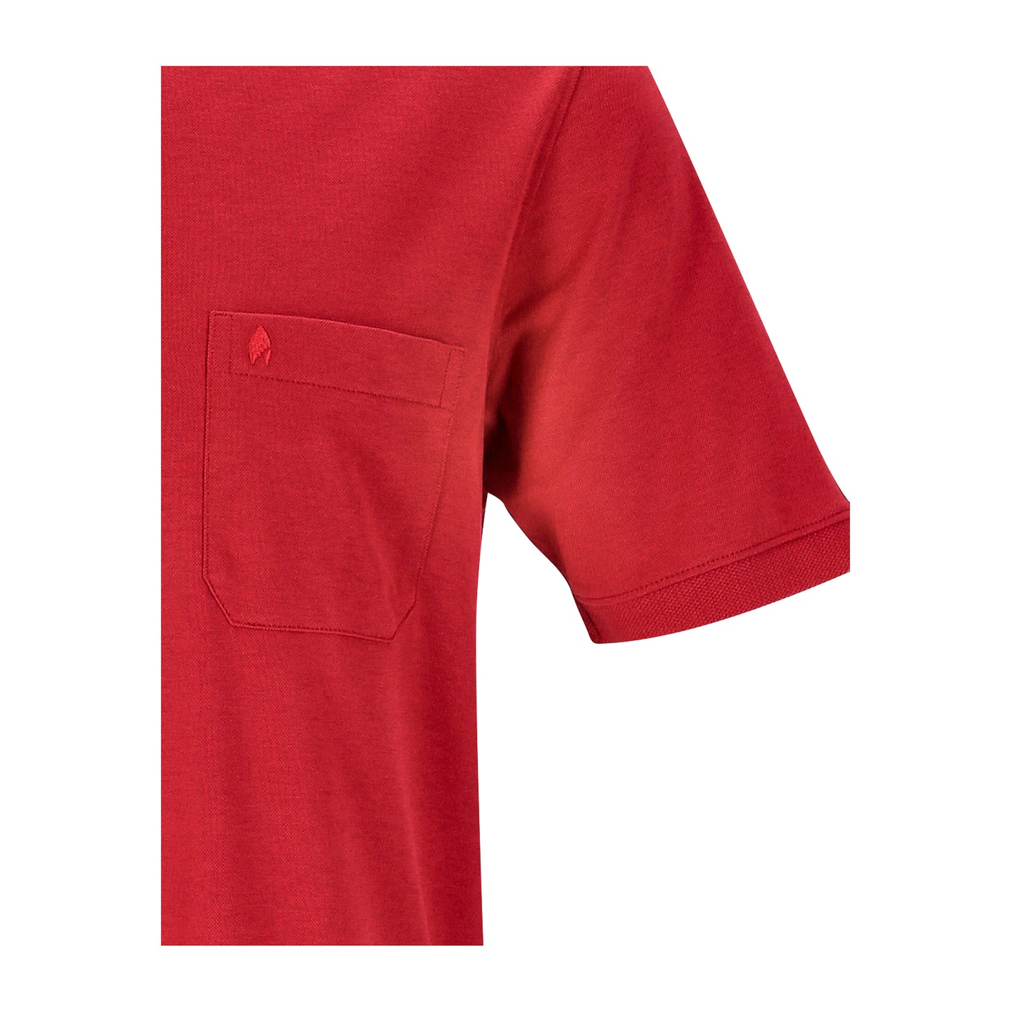 Ragman Herren Poloshirt in rot