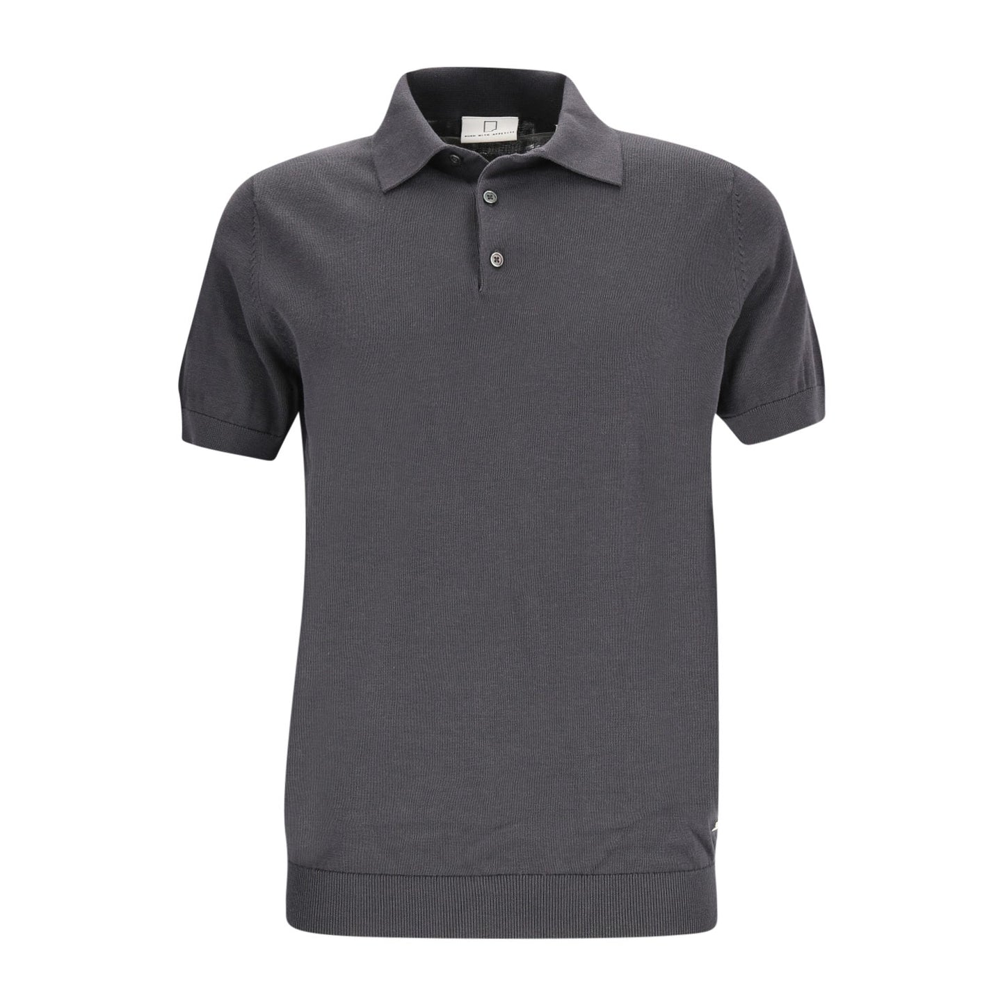 Born with Appetite Herren Poloshirt in schwarz
