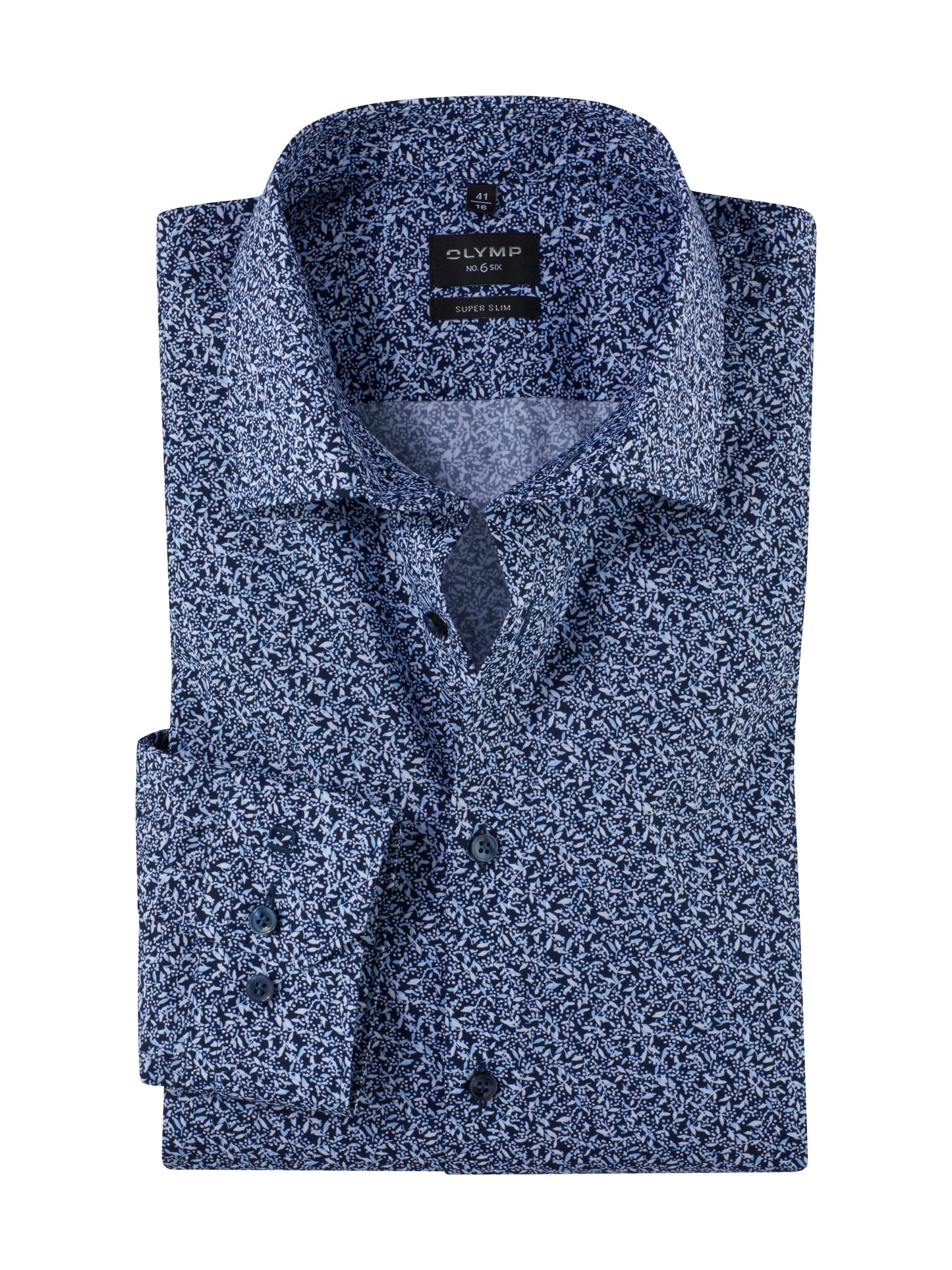 Olymp_SF Herren Hemd in blau
