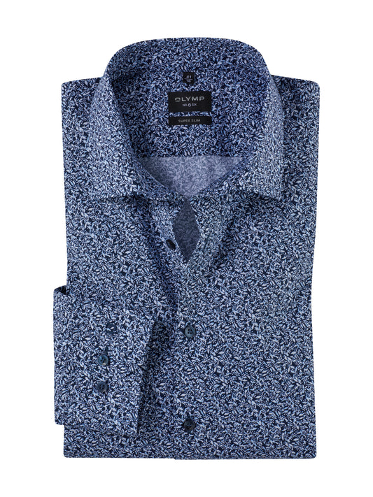 Olymp_SF Herren Hemd in blau