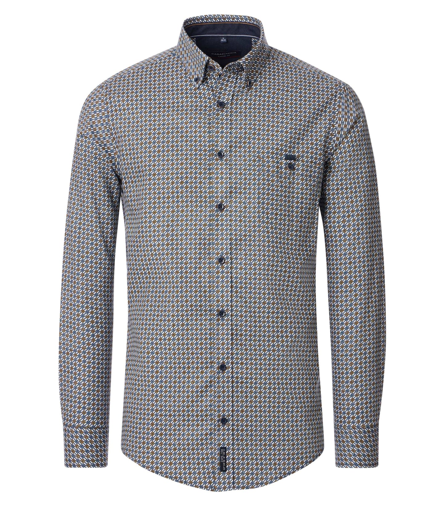 Casa Moda Herren Hemd in blau