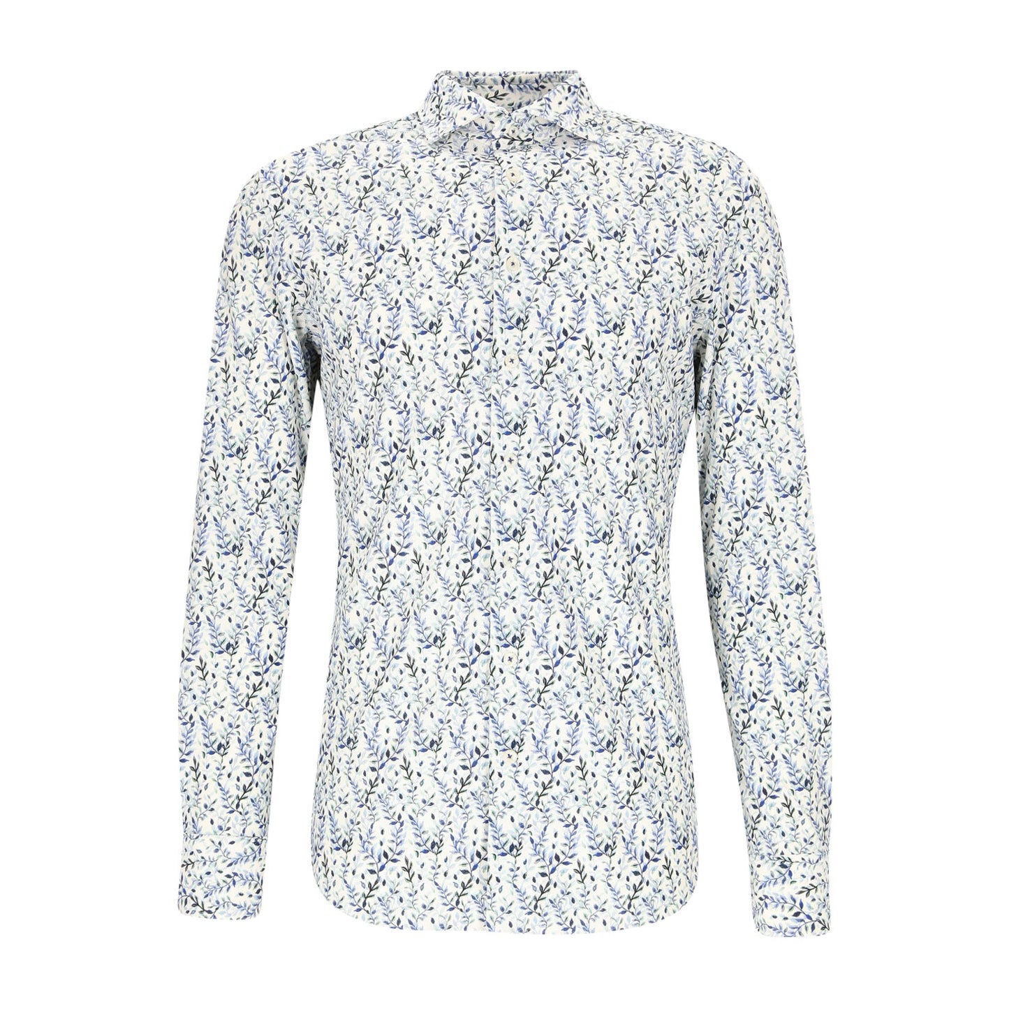 District indigo Herren Hemd in blau