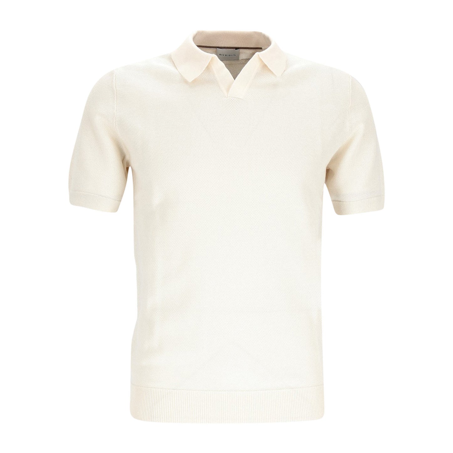 Roy Robson Herren Poloshirt in weiß